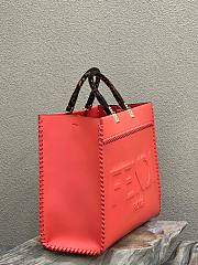 Fendi sunshine orange tote 41cm bag - 5