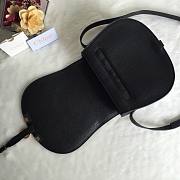 Chloe marcie medium / small black saddle bag - 3