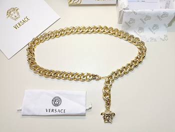 Versace chain gold belt