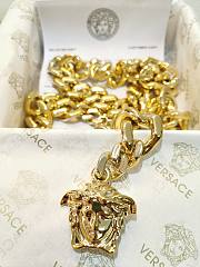 Versace chain gold belt - 2