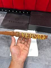 VERSACE brown belt - 2