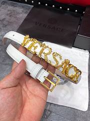 VERSACE white belt - 1