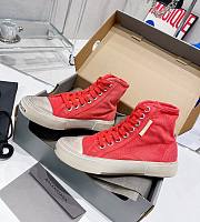 Balenciaga unisex red sneaker - 1