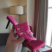 Balenciaga pink heeled sandals - 3