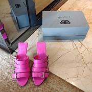 Balenciaga pink heeled sandals - 6