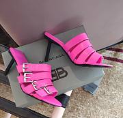 Balenciaga pink heeled sandals - 1