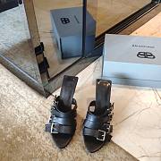 Balenciaga black heeled sandals - 2