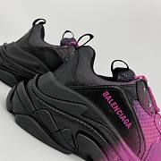 Balenciaga pink black triple S shoes - 4