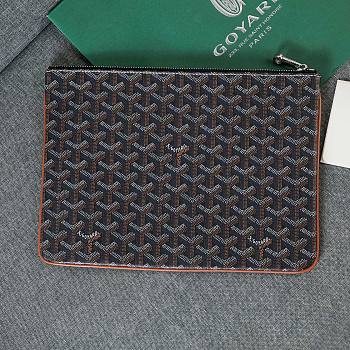 Goyard pouch black bag