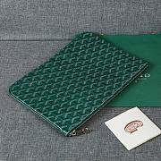 Goyard pouch green bag - 5