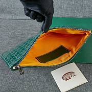 Goyard pouch green bag - 3