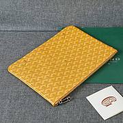 Goyard pouch yellow bag - 5