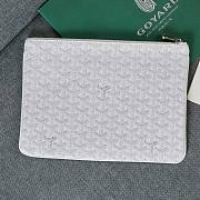 Goyard pouch white bag - 1