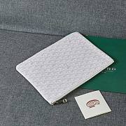 Goyard pouch white bag - 3