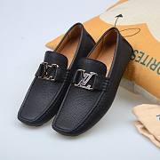 Louis Vuitton MONTE CARLO grain leather flat  - 3