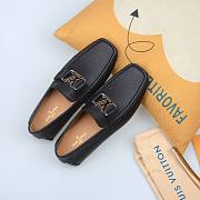 Louis Vuitton MONTE CARLO grain leather flat  - 2