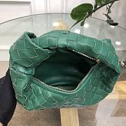 Bottega Veneta Mini Ladies Jodie Hobo Green Woven Bag - 3