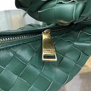 Bottega Veneta Mini Ladies Jodie Hobo Green Woven Bag - 2