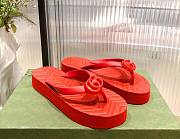 Gucci orange slippers - 1