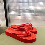 Gucci orange slippers - 6