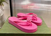 Gucci pink slippers - 1