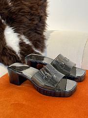 Gucci rubber black slippers 02 - 6