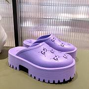 Gucci purple rubber - 1