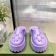 Gucci purple rubber - 6