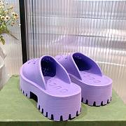 Gucci purple rubber - 5