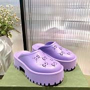 Gucci purple rubber - 3