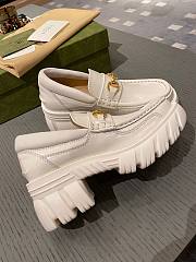 Gucci cream flats - 5