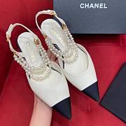 Chanel white flats - 5