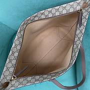 Gucci Ophidia Zip Tote GG Coated Canvas Medium Bag - 2