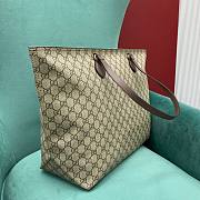 Gucci Ophidia Zip Tote GG Coated Canvas Medium Bag - 4