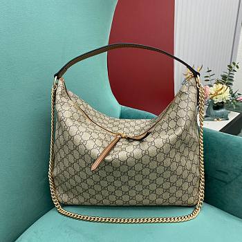 Gucci hobo canvas handle bag