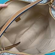 Gucci hobo canvas handle bag - 6