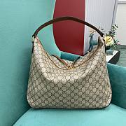 Gucci hobo canvas handle bag - 4