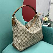 Gucci hobo canvas handle bag - 3