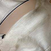 Gucci Matelassé beige leather shoulder bag - 3