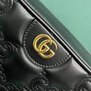 Gucci Matelassé black leather shoulder bag - 5