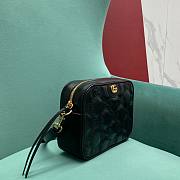 Gucci Matelassé black leather shoulder bag - 3