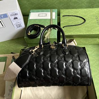 Gucci GG Matelassé leather medium duffle bag