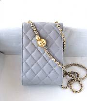 Chanel gray phone case - 5