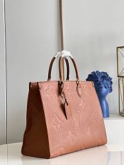 Louis Vuitton Onthego brown GM bag - 3