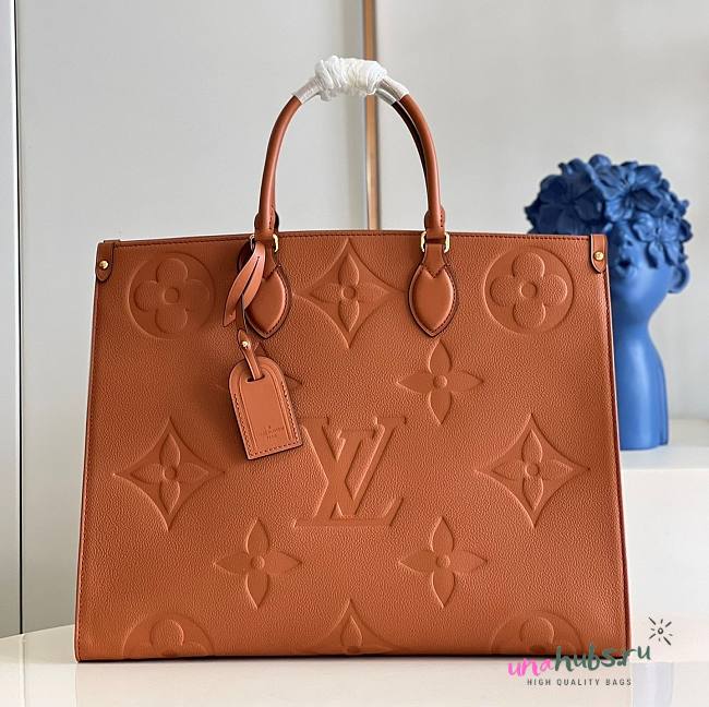 Louis Vuitton Onthego brown GM bag - 1