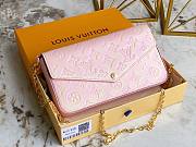 Louis Vuitton Felicie Pochette Wallet Chain Bag - 5