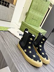 Gucci black bee boot - 3