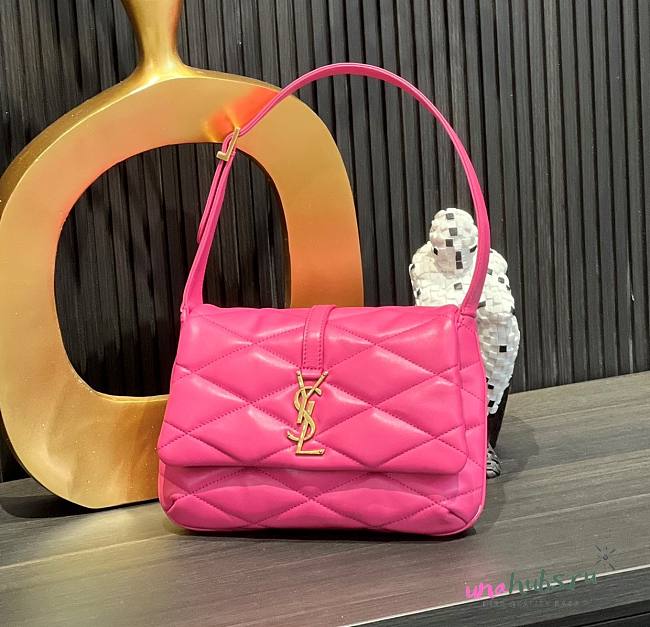 YSL LE 57 Pink Lambskin Shoulder Bag - 1