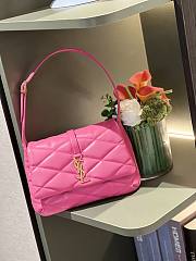 YSL LE 57 Pink Lambskin Shoulder Bag - 6