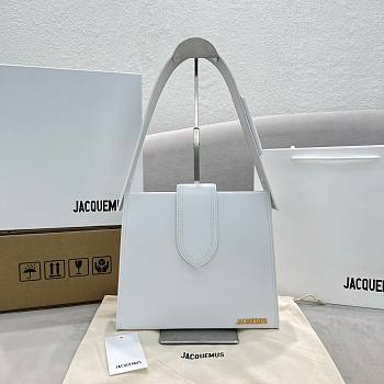 Jacquemus La Bambino white shoulder bag